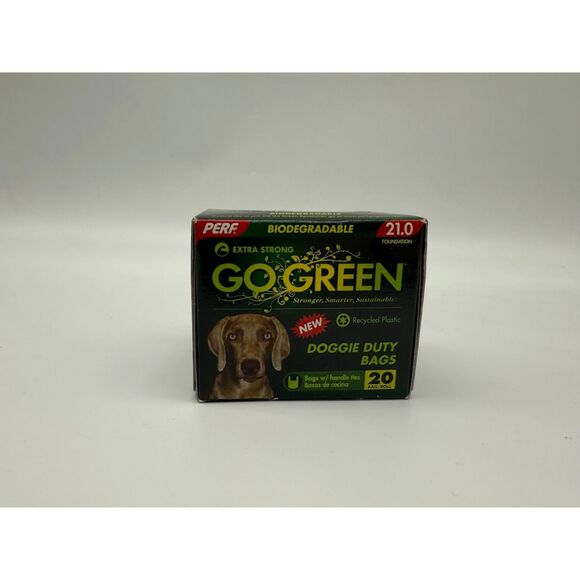 Perf Go Green Extra Strong Doggie Duty Bags On A Roll - Picture 2 of 6